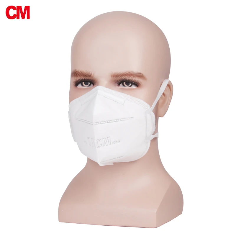 

600pcs CM Dust Mask Anti-particles Activated Carbon Mask Anti-PM 2.5 Masks Working Respirator Safety Anti-sticking Masks 6002A-1