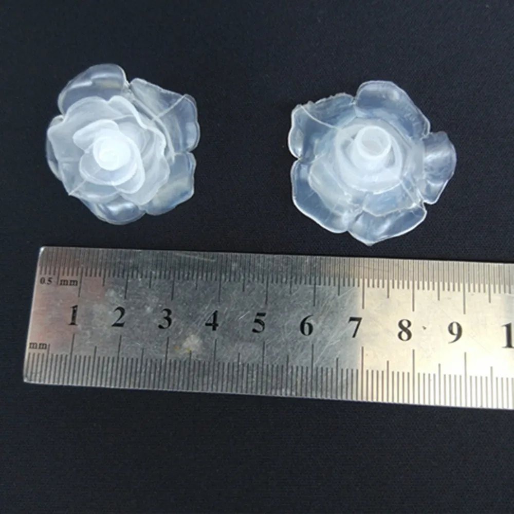 3.5CM PLASTIC ROSE