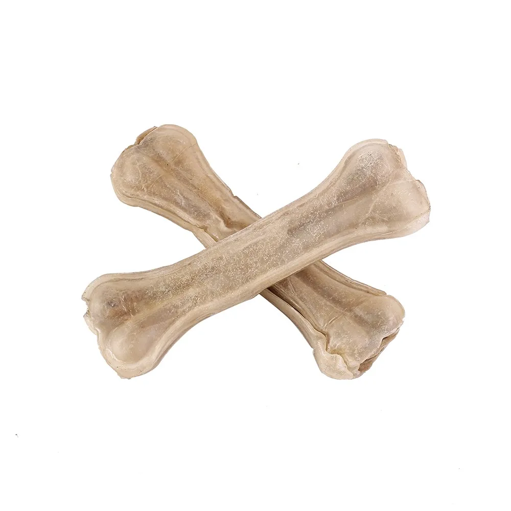 Pet Dog Toy Supplies Chews Toys Leather Cowhide Bone Molar Teeth Clean Stick Food Treats Dogs Bones for Puppy Accessories