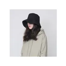 [La MaxPa] Панама для женщин унисекс Панама женская Портативная Складная плоская одноцветная шляпа от солнца gorras