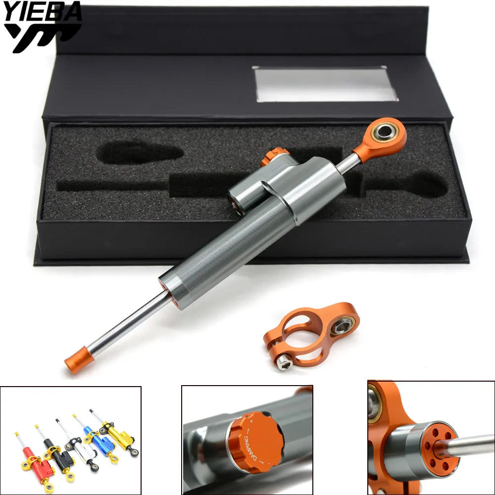 Universal Motorcycles Adjustable Steering Stabilize Damper for KTM 990 SupeRDuke ADVENTURE 1050 990 SMR/SMT 690 Enduro R 990 SM
