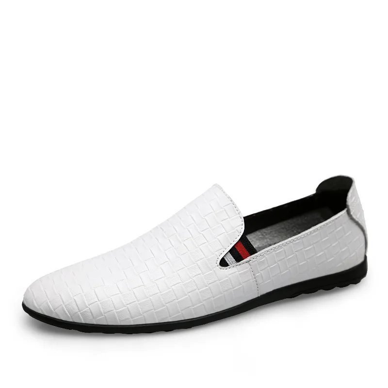 

Wedding Shoes Man Shoes Walking summer Casual Male Men sapato masculino sneakers canvas Driving Loafers Flat 5J2018
