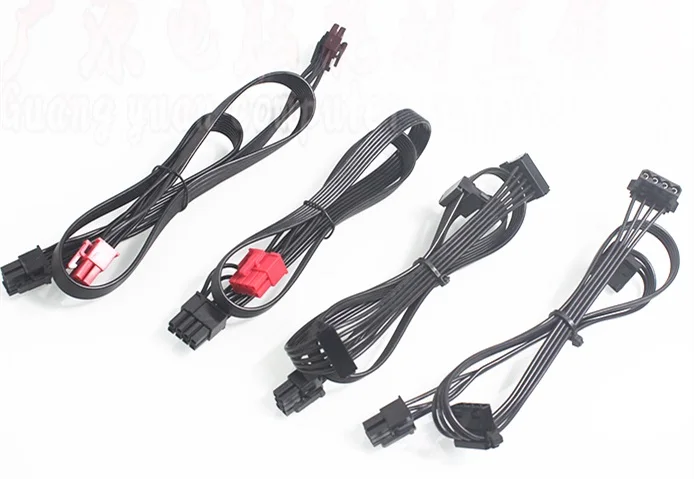 Модульный блок питания PCI-E двойной 8-контактный (6 + 2) /pcie 6 2pin /SATA 15pin /IDE 4-контактный