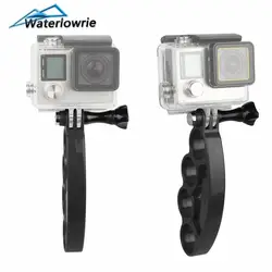 Waterlowrie ручной костяшки пальцев сцепление крепление селфи аксессуары для GoPro Hero 6 5 4 3 3 + Xiaomi Yi 4 К SJCAM действие Камера