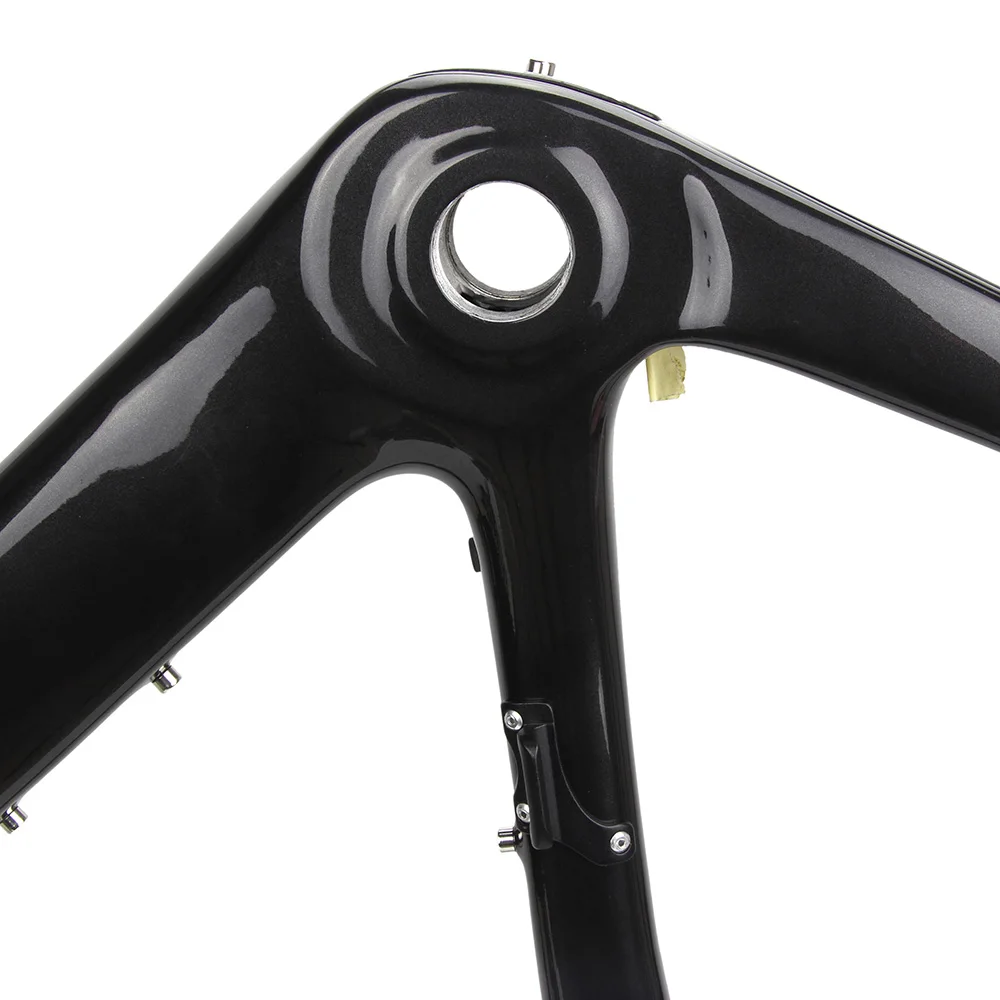 Perfect T800 Carbon Road Bike Bicycle Frame Super Light Durable 700C 510/540/560mm Di2 Mechanical BSA Matte Frame+Fork+headset  SJ560 4