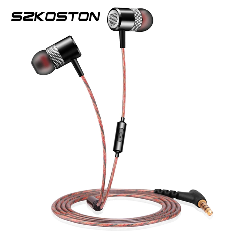 

KST-X3 Wire Earphone In Ear 3D Stereo Music High Quality Earphones With/Without Mic Noise Cancelling For Xiaomi Iphone Samsung