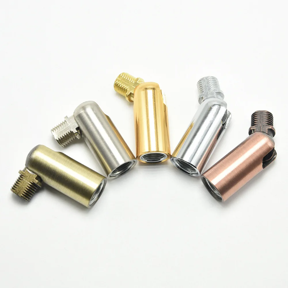 

20pcs M10 Universal Head Bolts 45mm Length 10MM Male/Female Thread Tooth Tube for Corridor/Porch/Bar Chandelier Lamp Bases