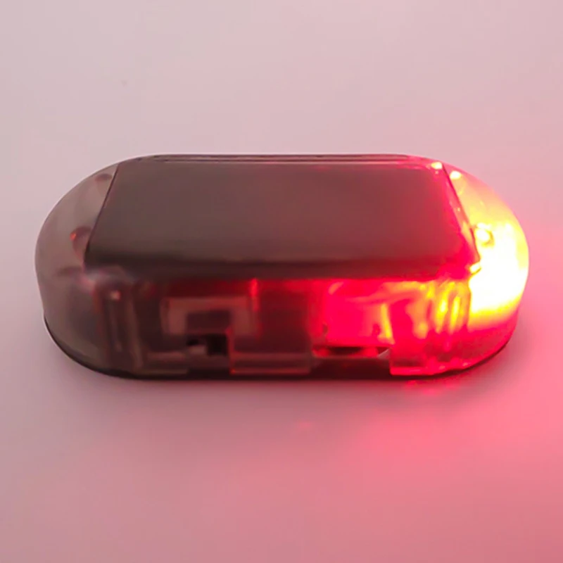 

1Pc Solar Power Car Alarm Lamp Security System Warning Theft Flash Car Strobe Light