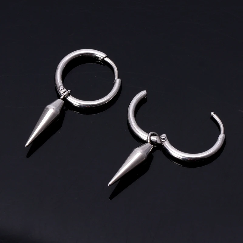 Guaber Titanium Steel Korean Kpop Winner V Drop Earrings Guaber Titanium Steel Korean Kpop Winner V Drop Earrings