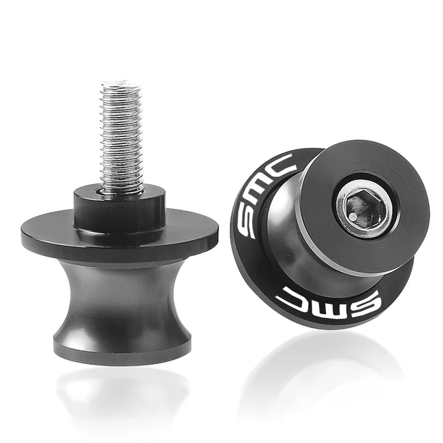 For 690 SMC 690SMC SMC-R 690SMC-R 2009 2010 2011 2012 2013 2014 2015 2016 Motorcycle Swingarm Spools slider M10 stand screws 10MM gray