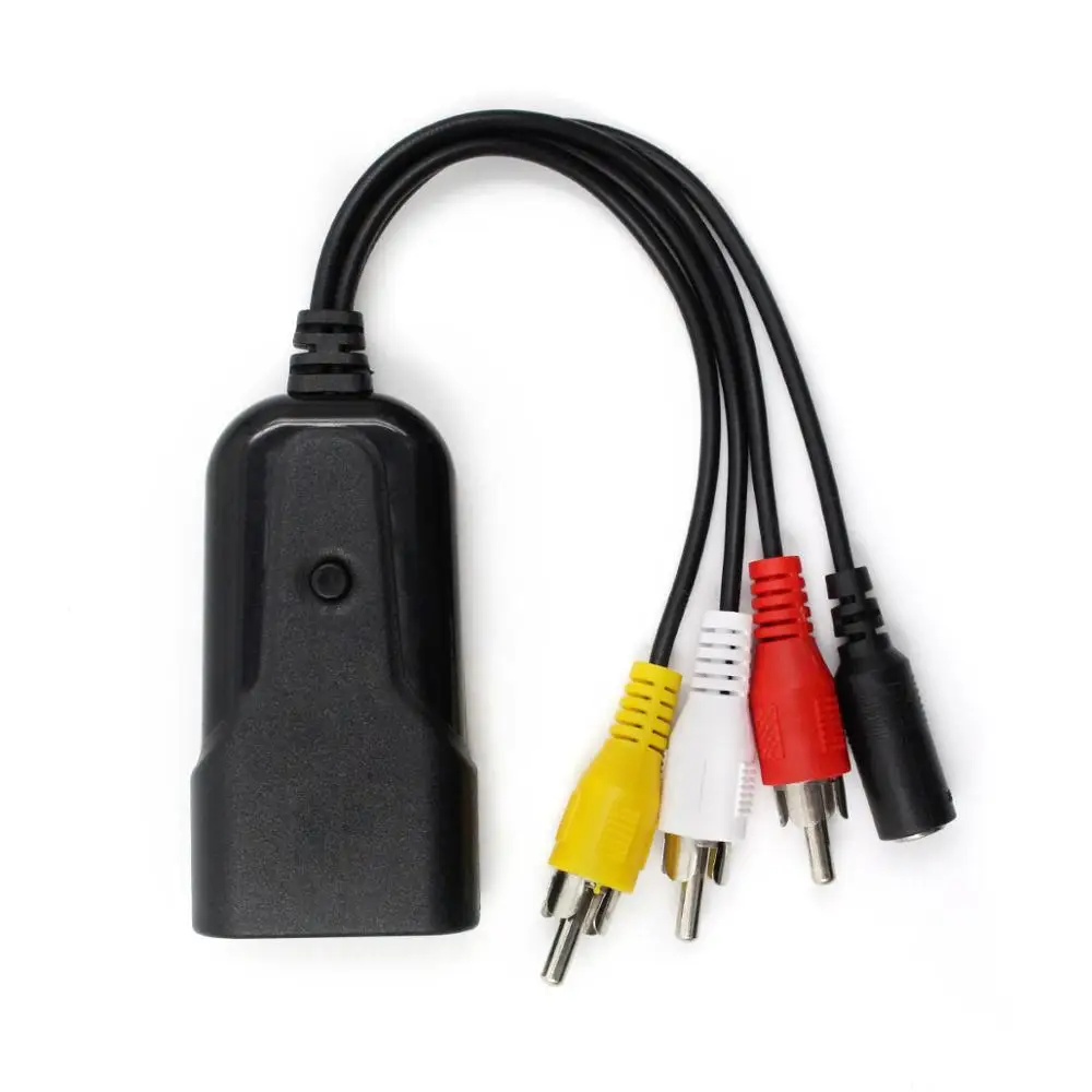 HDMI в AV/CVBS 3RCA композитный видео аудио конвертер HDMI2AV адаптер Поддержка NTSC/PAL для