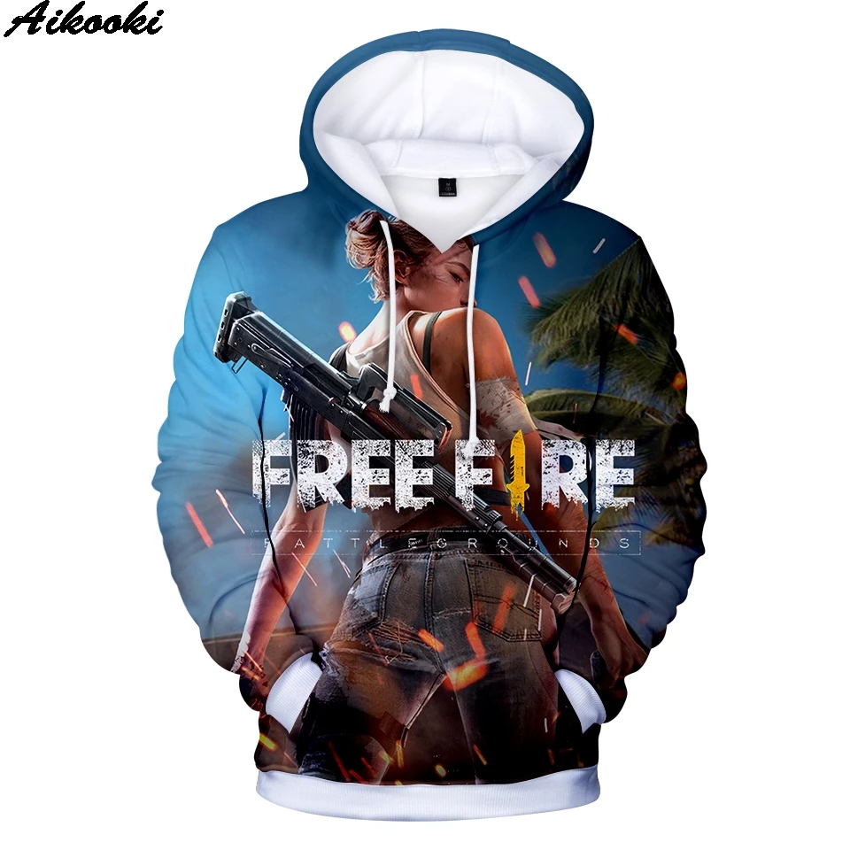 Бесплатные толстовки FIRE FREE 3D 2019 мужские и женские свитшоты для отдыха Sweatshirts XXS