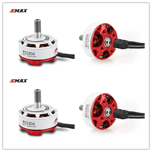 

4pcs/lot EMAX RS2306 2400KV 2550KV 2750KV Motor for FPV RACER Quadcopter Kvadrokopter RC Drone Aircraft White