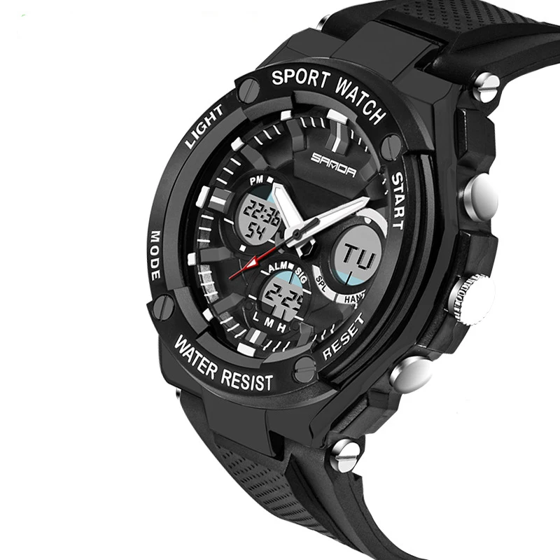 

Top Brand Men Sports Watches LED Digital Watch Fashion Outdoor Waterproof Military Men's Wristwatches Relogios Masculinos 2016