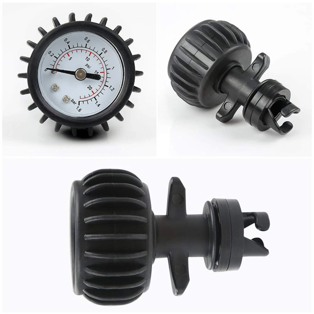 Water Pressure Kit,Black 25PSI 1.6BAR Air Pressure Gauge for Inflatable Boat Raft Kayak SUP Water Pressure Kit,Black 25PSI 1.6BAR Air Pressure Gauge for Inflatable Boat Raft Kayak SUP