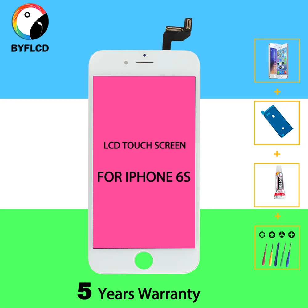 

Dead Pixel With Gifts Phone Lcd For Iphone 6S Display Aaa 100% Test 3D Replacment For Iphone 6S Screenwholesale Touch Digitizer