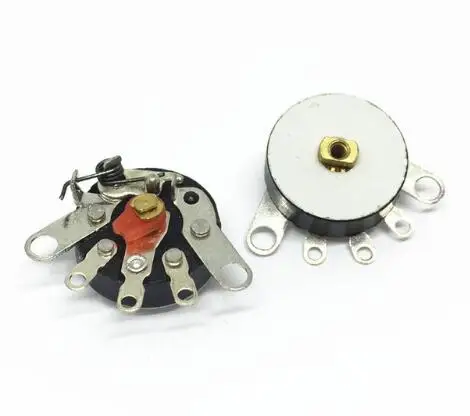 5 шт./лот RV12MM B503 B50K B10K B103 плоскостопия с переключателем lat foot радио потенциометр