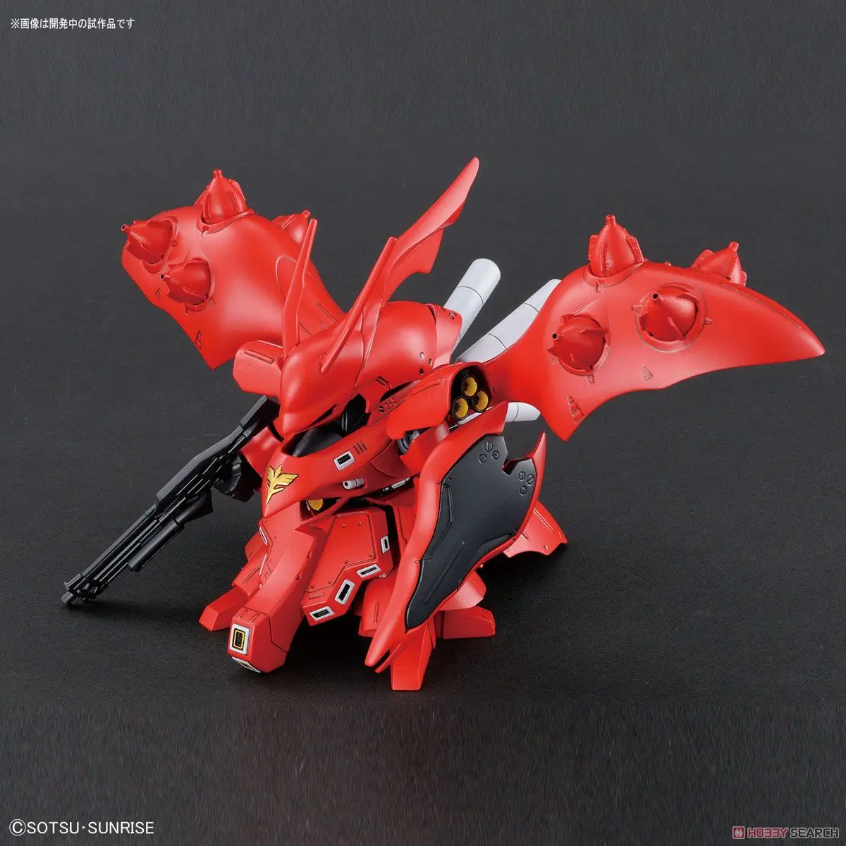 Bandai Gundam BB SDCS MSN 04II крестообразный силуэт соловей мобильный костюм сборные модели