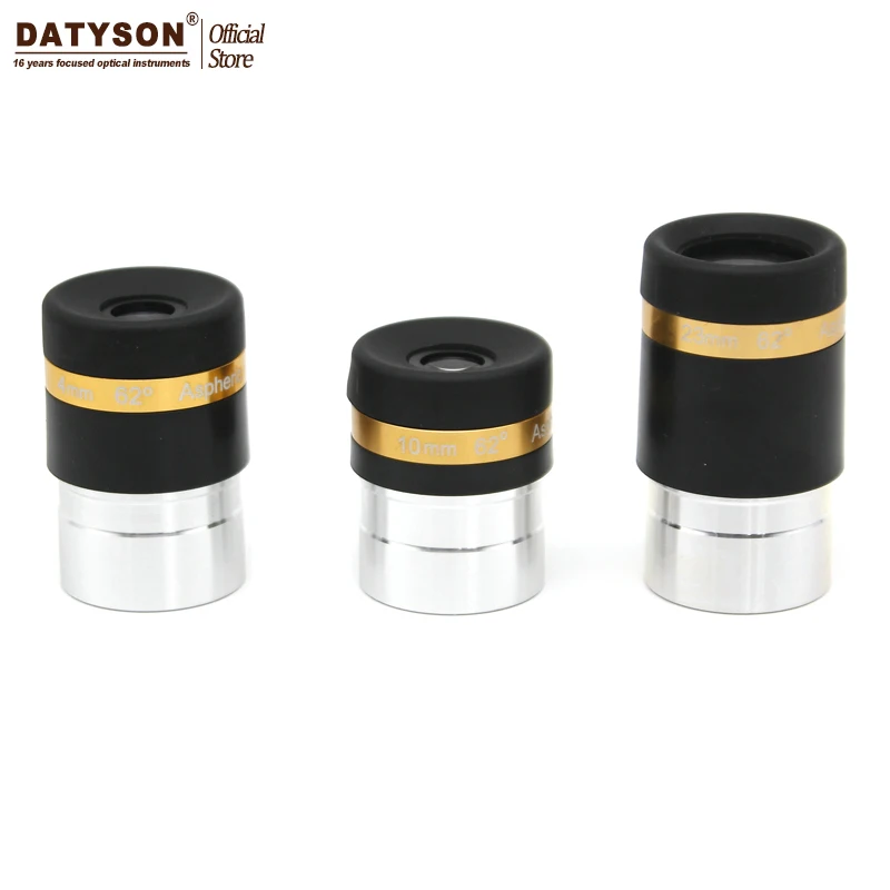 Revestido para 1.25 Telescópio Ocular Asférica 4 e 10 e 62 23mm hd Wide Angle Grau Lente Totalmente 31.7 Milímetros Telescópio Astronômico M0029 12 High Quality Ferramenta