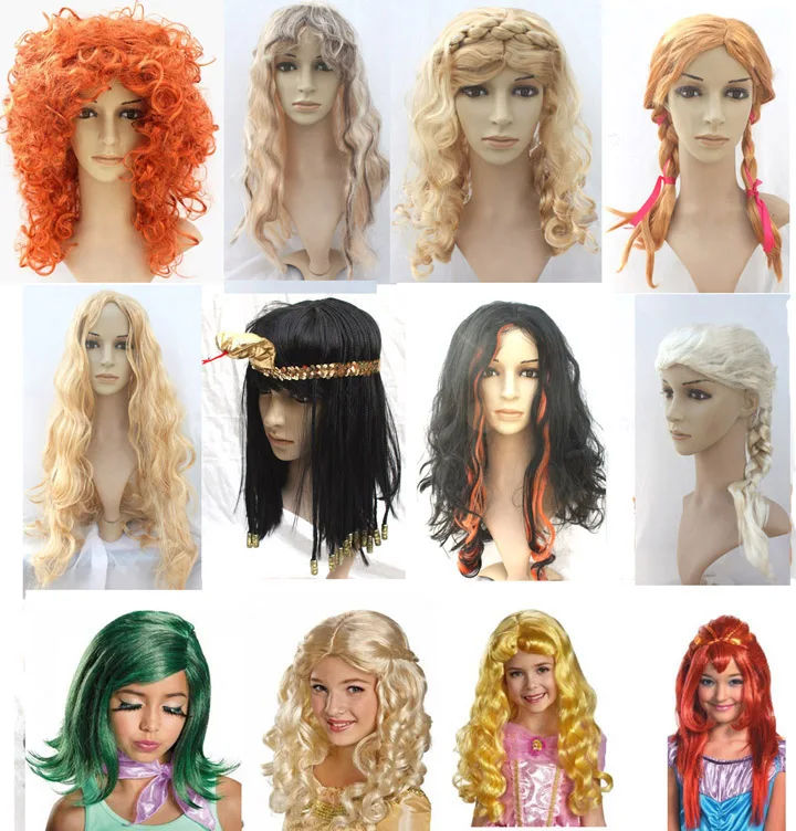 Головные уборы Cospaly для Brave Merida головные сна Анны Эльзы принцессы принца эльвиса