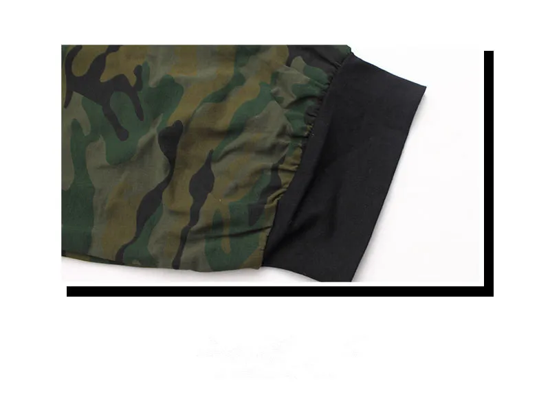 Новая одежда для мальчиков комплект летней одежды, Повседневная камуфляжная Военная форма с круглым вырезом и короткими рукавами комплект из двух предметов 110-160