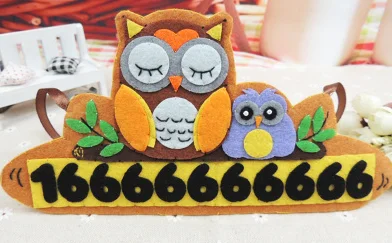 Temporary parking license Fabric Felt kit Non-woven cloth Craft DIY Sewing set Felt Handwork Material DIY needlework supplies