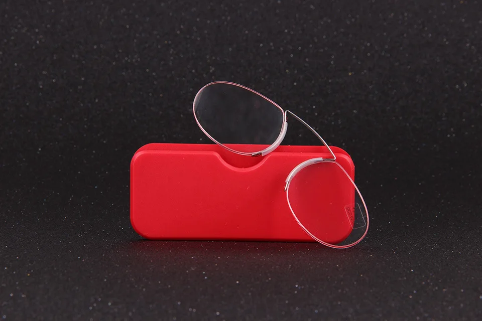 Носовые защитные очки для чтения портативные очки для чтения SOS плоское пенсне клип на мини очки для чтения Пресбиопия 3,5 3,0 2,5 2,0 1