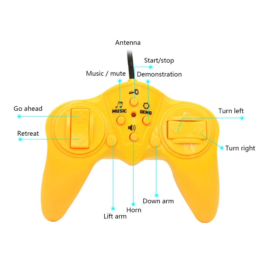 Дистанционное управление грузовик фонари для крана музыкальная игрушка пульт дистанционного управления с перезарядкой Лифт моделирование инженерный кран детская игрушка модель