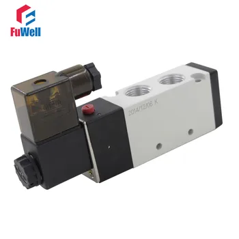 

4V310-10 Pneumatic Solenoid Valve AC 380V 5 Ports 2 Positions Solenoid Air Valve Aluminum Alloy PT3/8 Air Control Valve