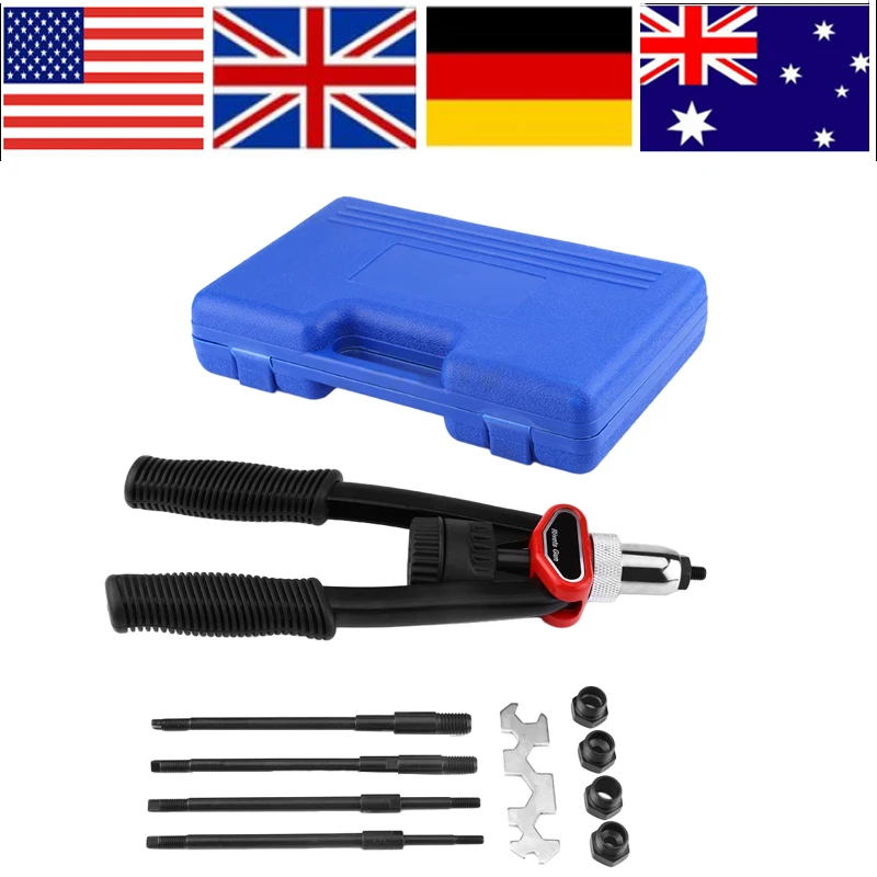 New Heavy Hand Nut/Thread Riverters Rivet Nut Guns with M5 M12