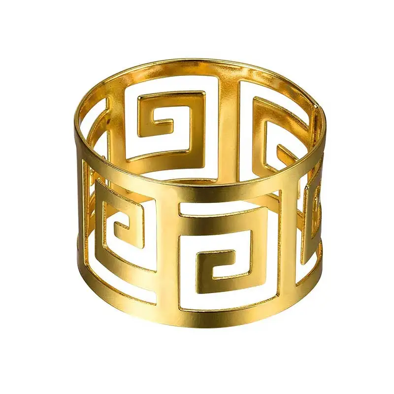 6 шт., украшение, салфетка кольца для салфеток Западная ужин Полотенца кольца для салфеток вечерние украшения