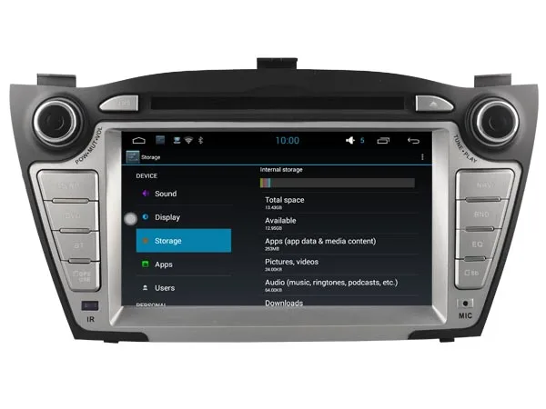 7 дюймовый автомобильный DVD на основе Android BT GPS WIFI аудио Радио стерео