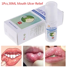 Treatment Of Oral Ulcer Pharyngitis Halitosis Sore throat cool Fresh Spray Pain Relief Antibacteria Mouth Clean Oral Spray