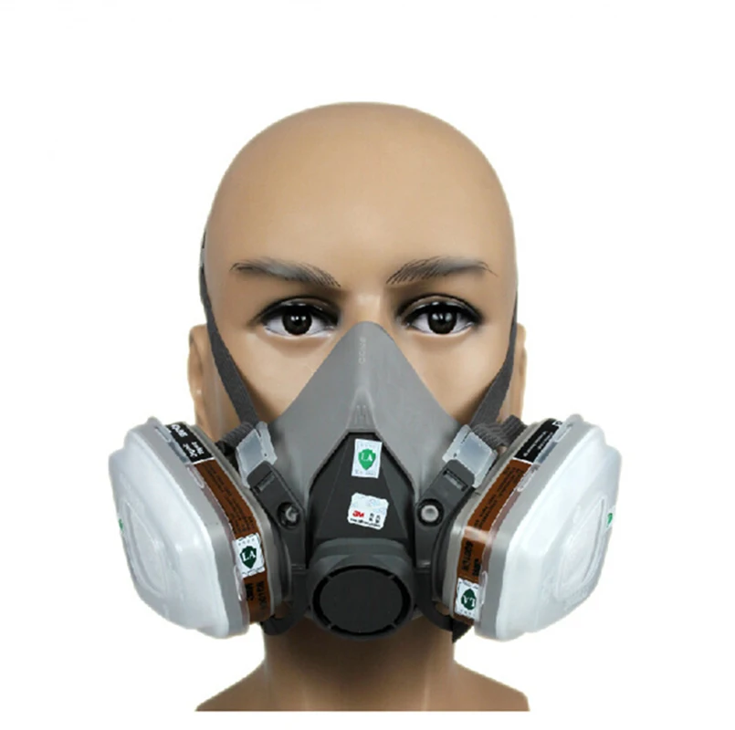 3 м 6200 полуреспиратор респиратор 9 в 1 костюм промышленный распылитель защитная маска для лица противогаз респиратор для боли