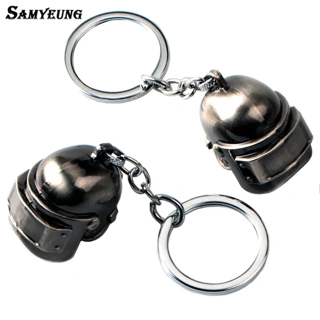 Samyeung Game PUBG Helmet Key Chains for Men Women ...