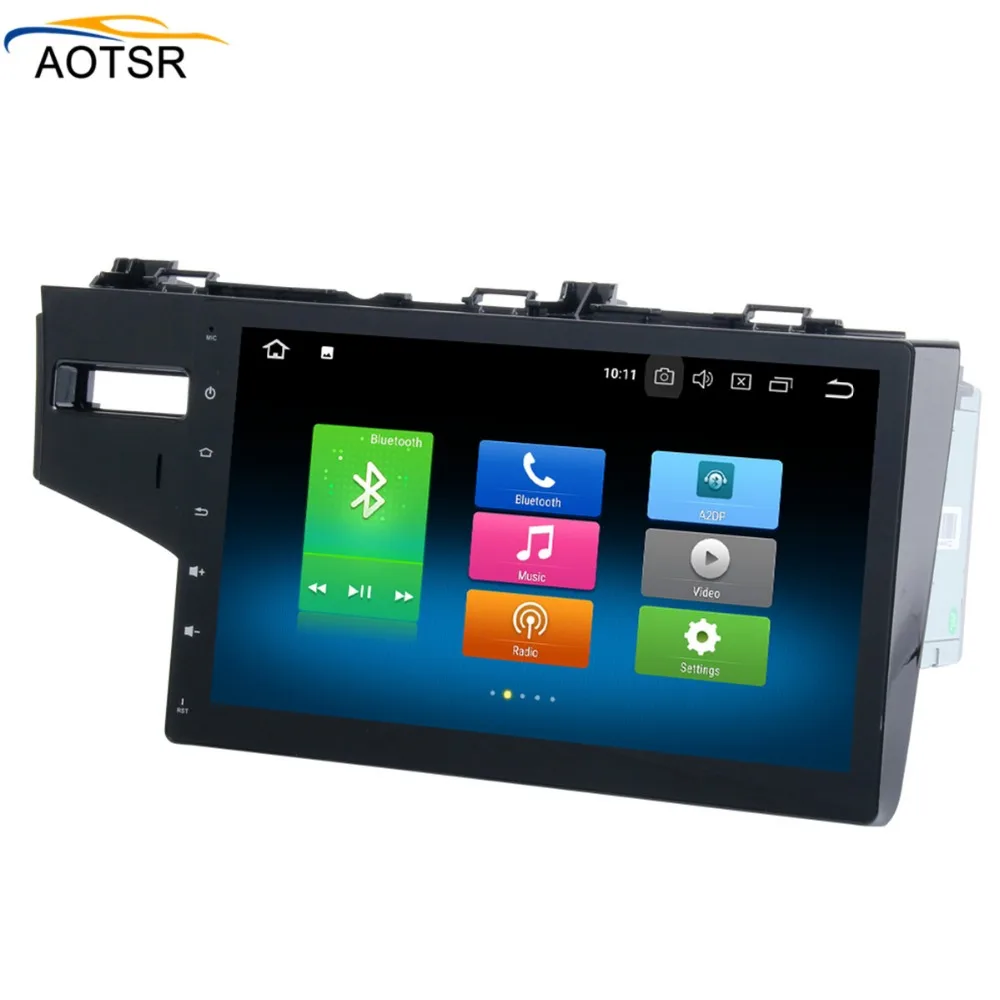 Clearance 2 din Android 8.0 Car multimedia player Radio head unit For Honda Fit Left Driving 2014- 2017 gps navigation Stereo no dvd 4+32G 2