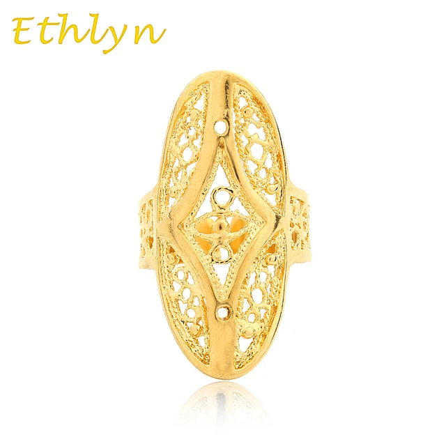 Aliexpress Ethlyn Ethiopian Wedding Ring Gold Color Free Ethlyn Ethiopian Wedding Ring Gold Color Free Size For Arab African Middle East