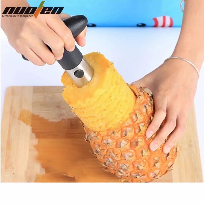 

Nuoten Brand Stainless Steel Kitchen Accessories Pineapple Slicers Kitchen Tools Fruit Cut Easy Safe To Use Cortador De Legumes