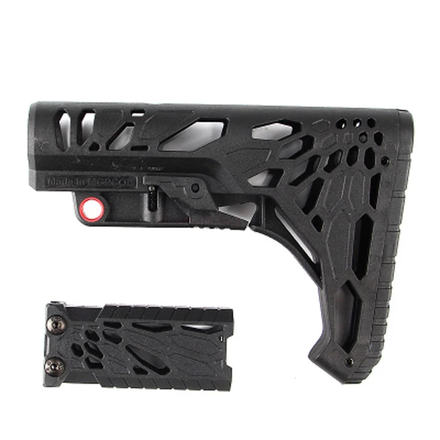 Новинка, уличная Опора CS sniper MGP с рисунком питона, нейлоновая прикладочная рукоятка M4, поставка пули, модифицированные аксессуары, ручной игрушечный пистолет, подарок - Цвет: black
