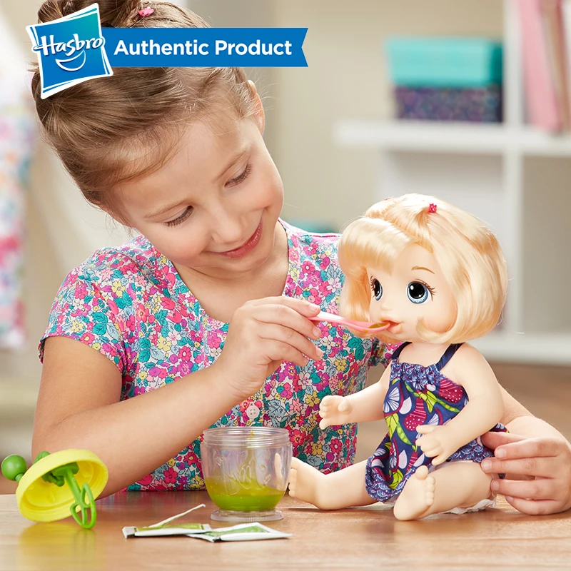 Hasbro Baby Alive сладкие ложки Детские кавайные платья куклы для девочек мягкая милая кукла-девочка игрушки мягкие куклы гуманоиды подарок для детей