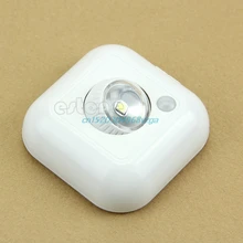 LED PIR Motion Sensing Spot White Light Lamp Movement Detecting Home Security #H028#