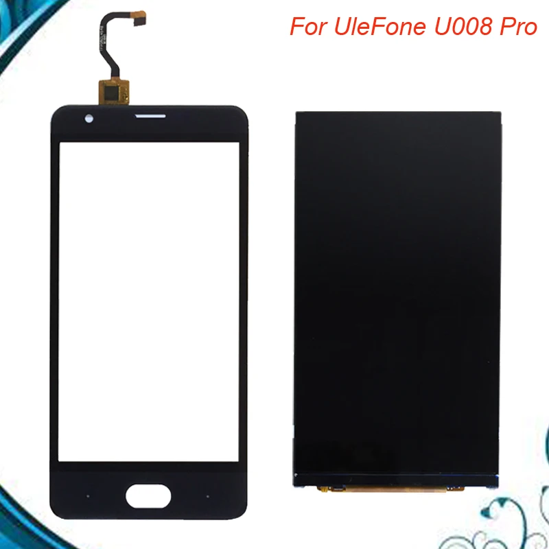 

100% Working Well For UleFone U008 Pro LCD Display+Touch Screen 100% Tested OK Screen Digitizer Replacement