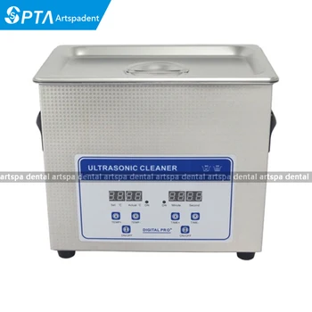 

Ultrasonic Cleaning Machine JP-020S Jewellery Glasses Dentures Combs Toothbrushes Cleaner Ultrasonic 3.2L 110~220V 100W