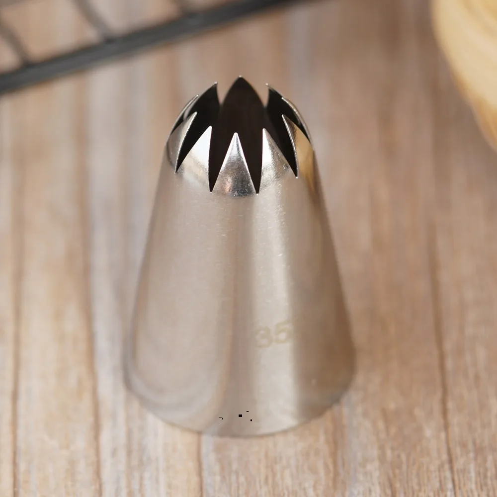 353 Large Size Close Star Piping Nozzle Cake Cream Decoration