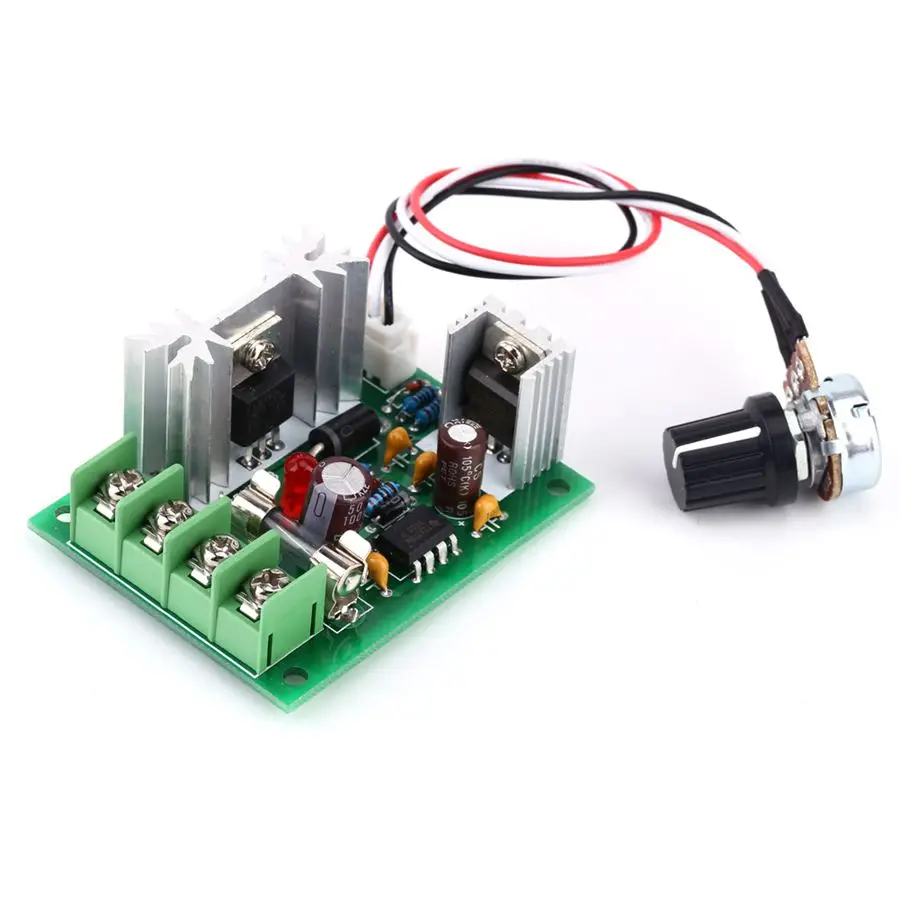 

1PCS CCM5 Hi-Q Pulse Width PWM DC Motor Speed Controller 12V24V30V 120W Universal Controller Switch With Fuse