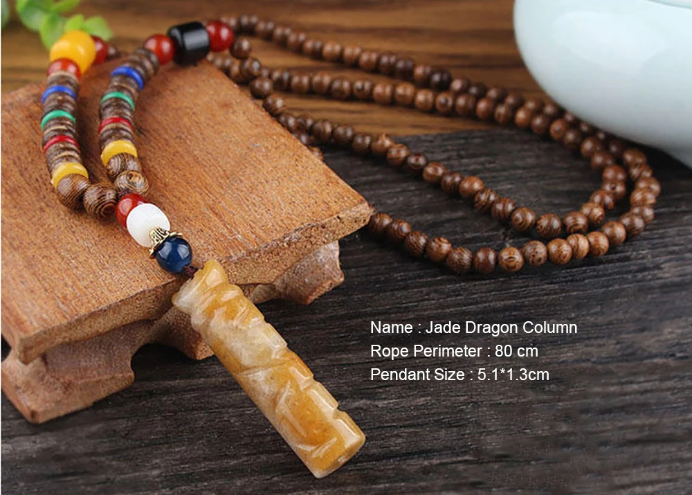 BOEYCJR 10 видов стилей PANGA-PANGA ожерелье из деревянных бусин ювелирные изделия ручной работы непальское этническое ожерелье для мужчин или женщин