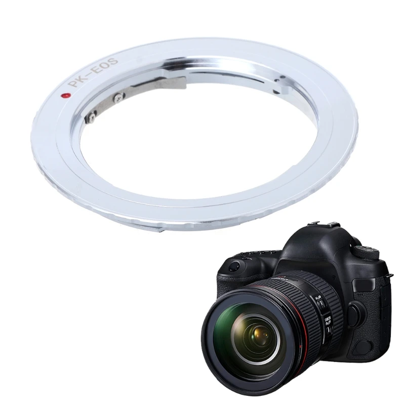 

OOTDTY Lens Mount Adapter Ring for Pentax Phoenix PK Lens to Canon EF EOS Camera