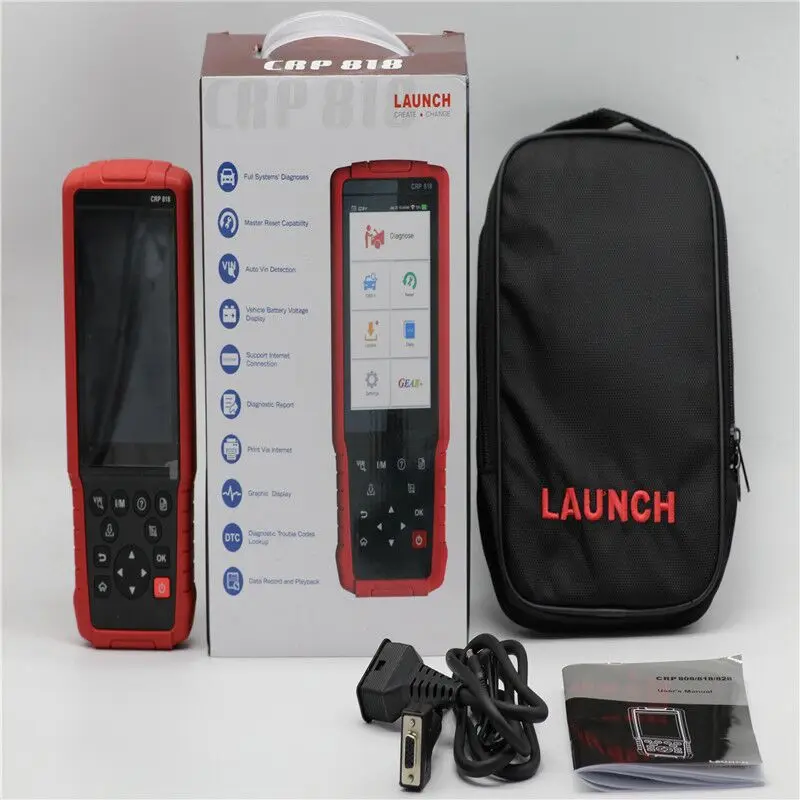 Launch CRP828 OBD2 полносистемный диагностический сканер для азиатских