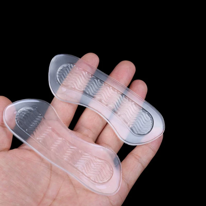 1Pair Soft Silicone Gel Women Heel Inserts protector Foot feet Care Shoe Insert Pads Insole Cushion Feet Care Accessories HD-X shoe insoles heel protector pads