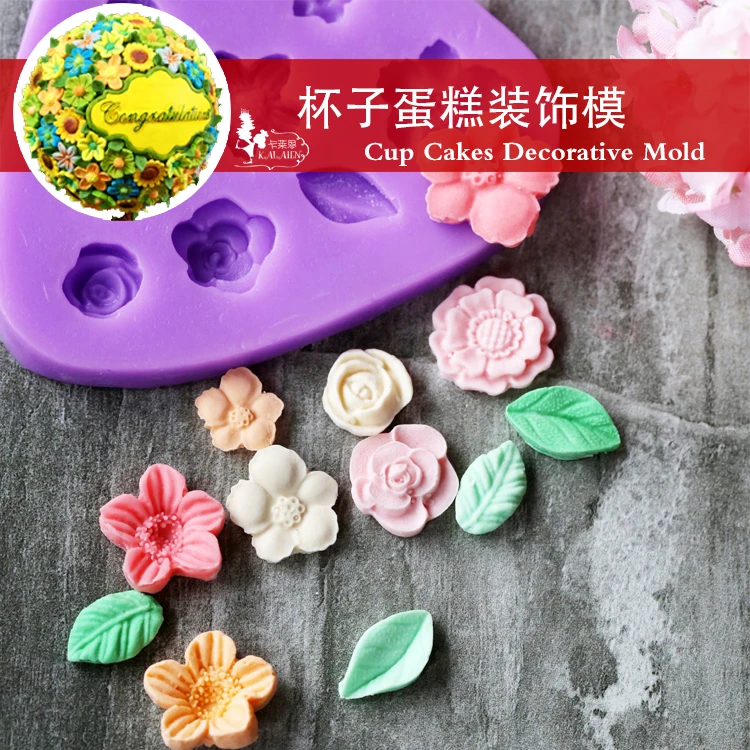 Силиконовая форма Yueyue для украшения тортов шоколадной мастики | Дом и сад